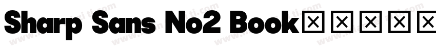 Sharp Sans No2 Book字体转换